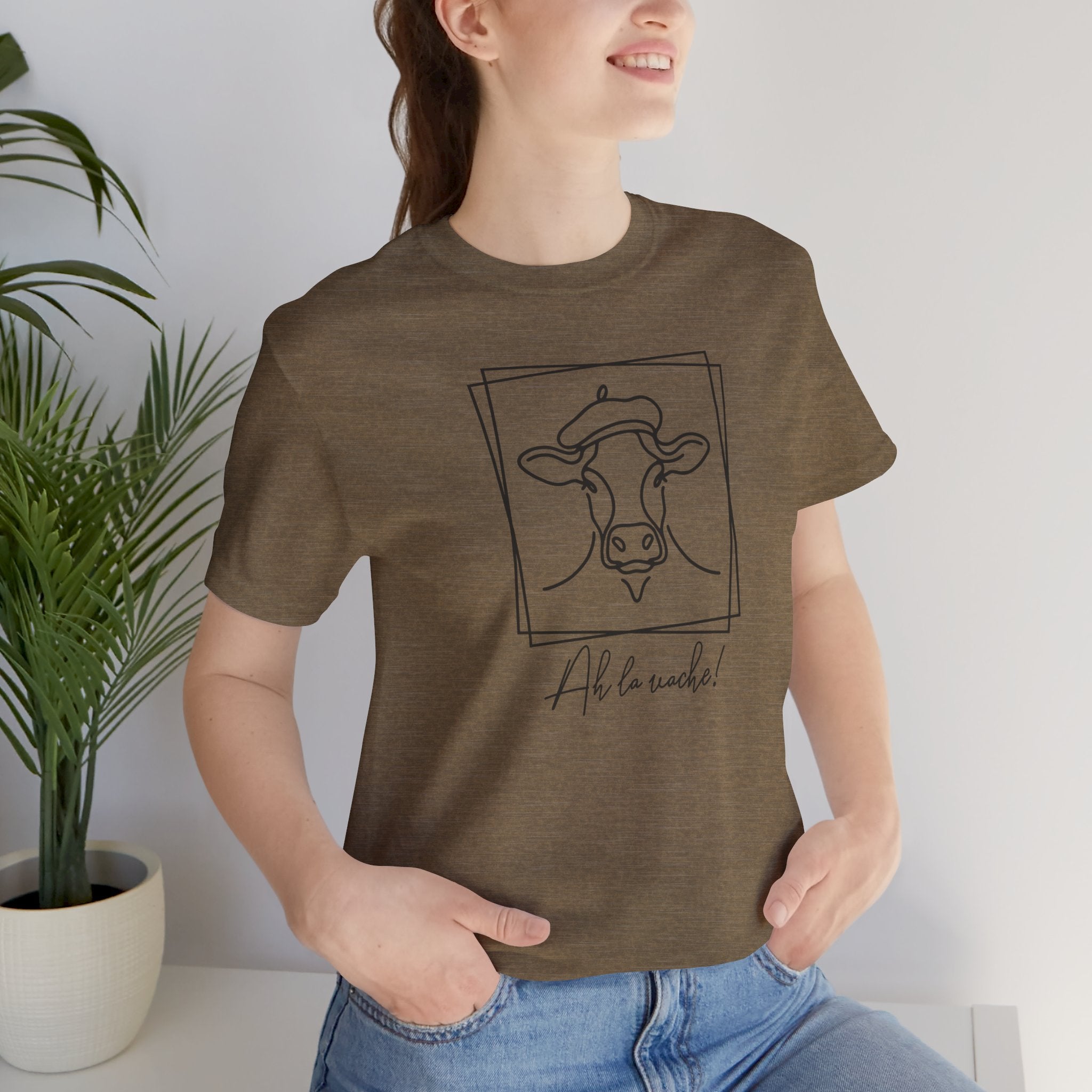 Ah la vache! French Cow T-Shirt