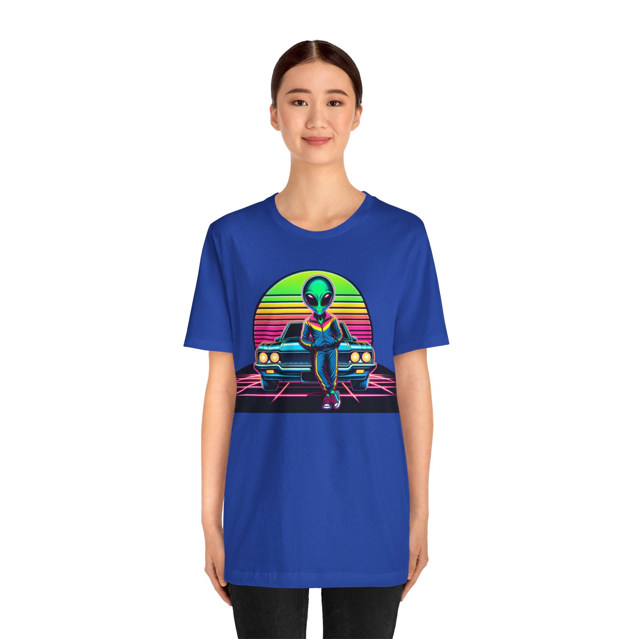 Alien Car Unisex T-Shirt