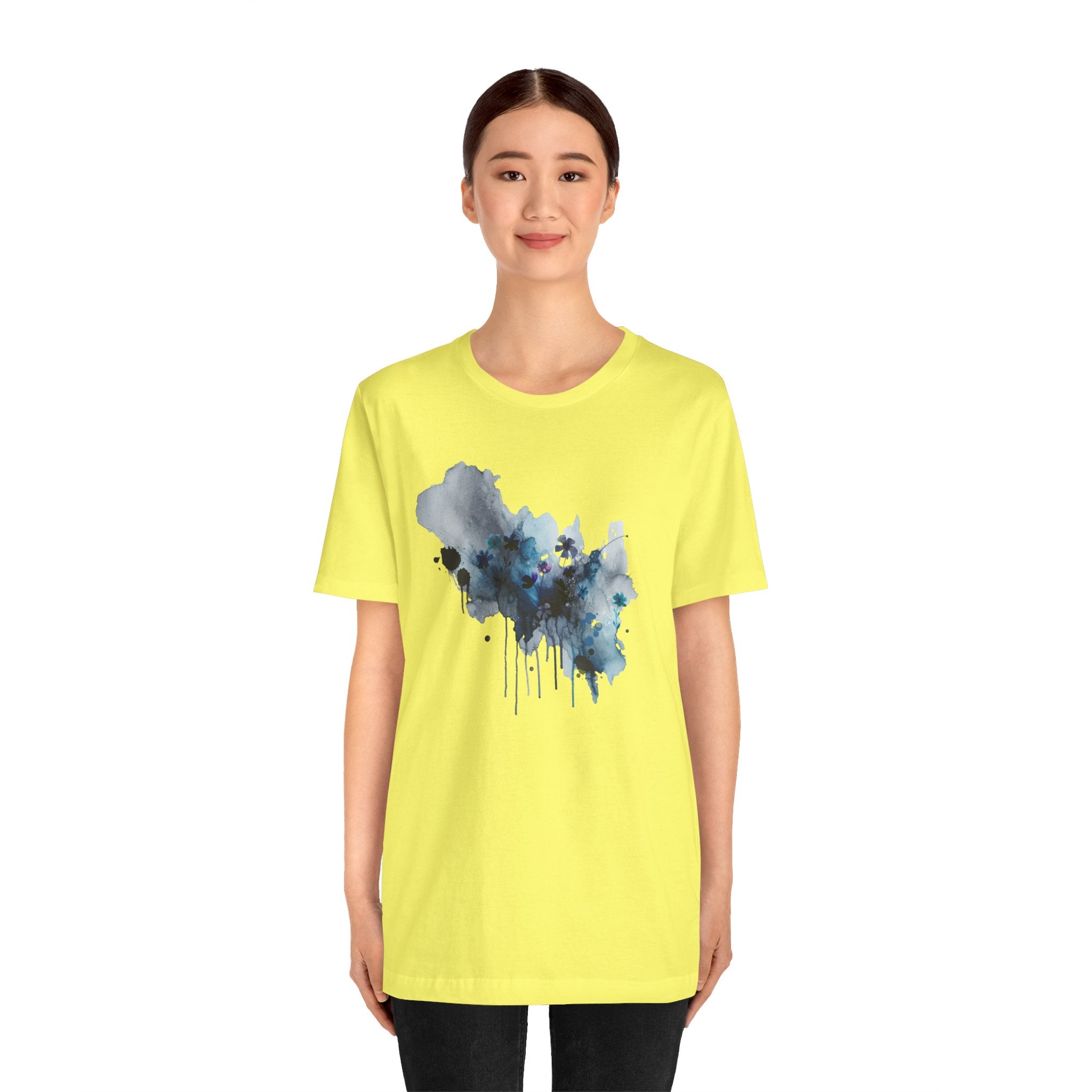 Abstract Watercolor Drops Unisex T-Shirt