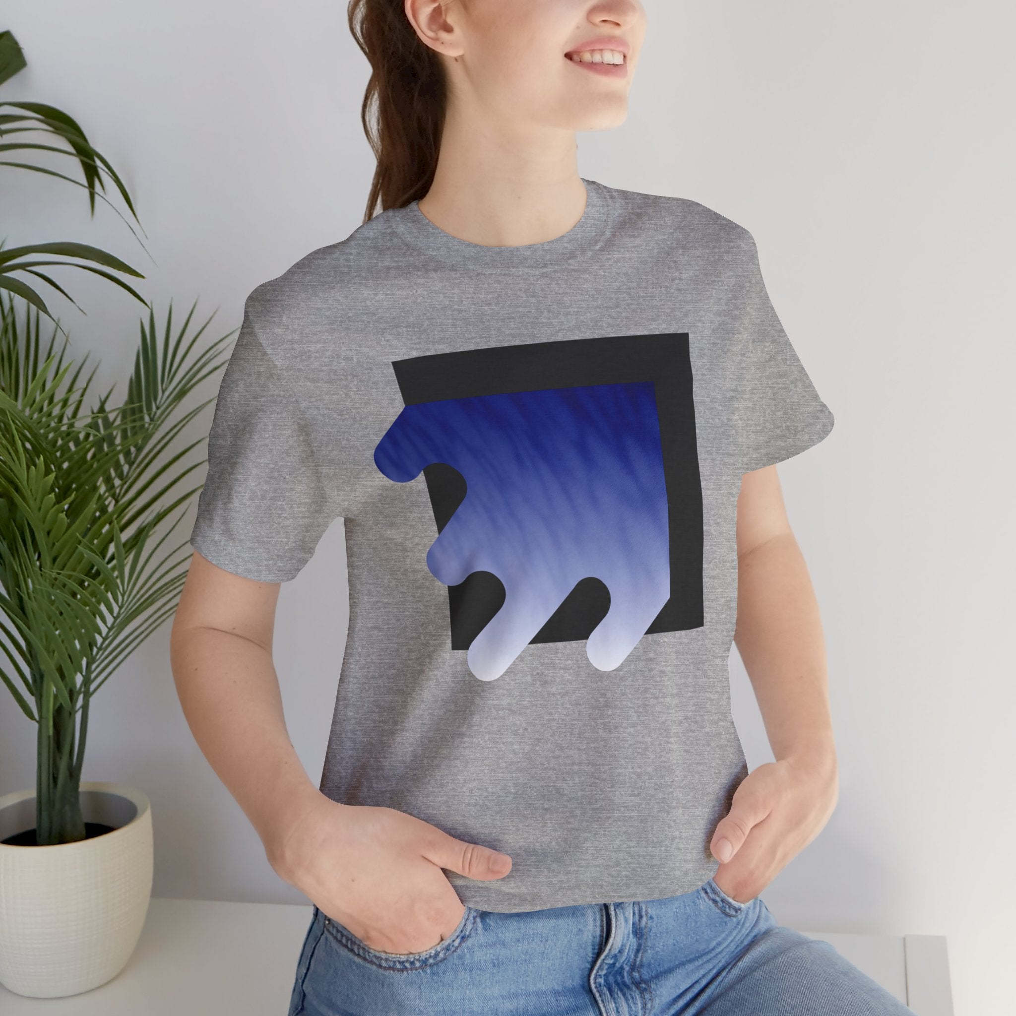 Waterfall Blue Waves Unisex T-Shirt