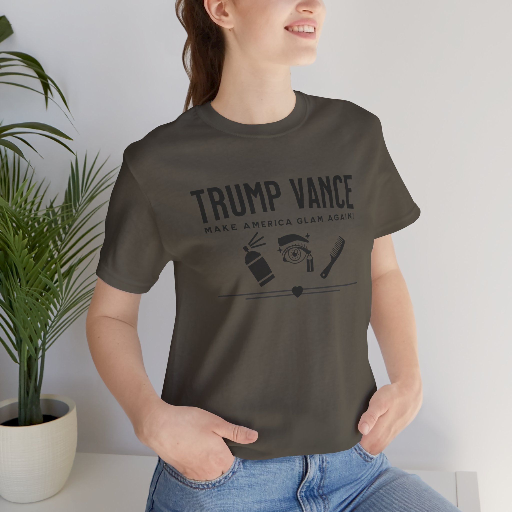 Trump Vance 2024 Glam Election T-Shirt