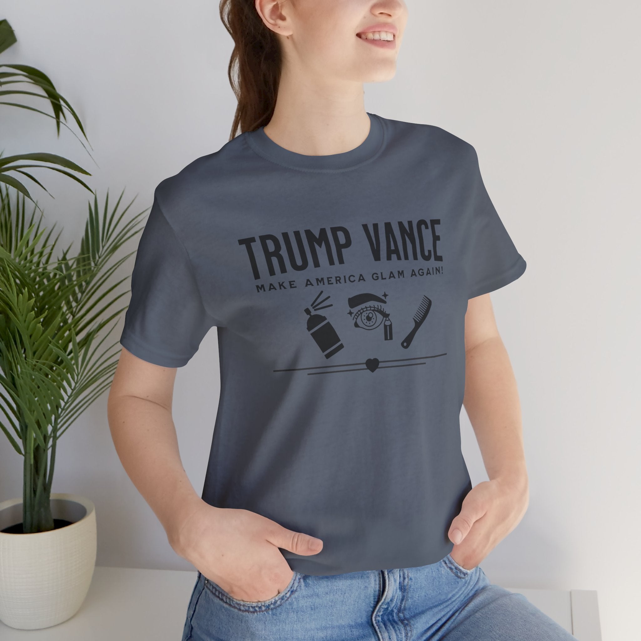 Trump Vance 2024 Glam Election T-Shirt