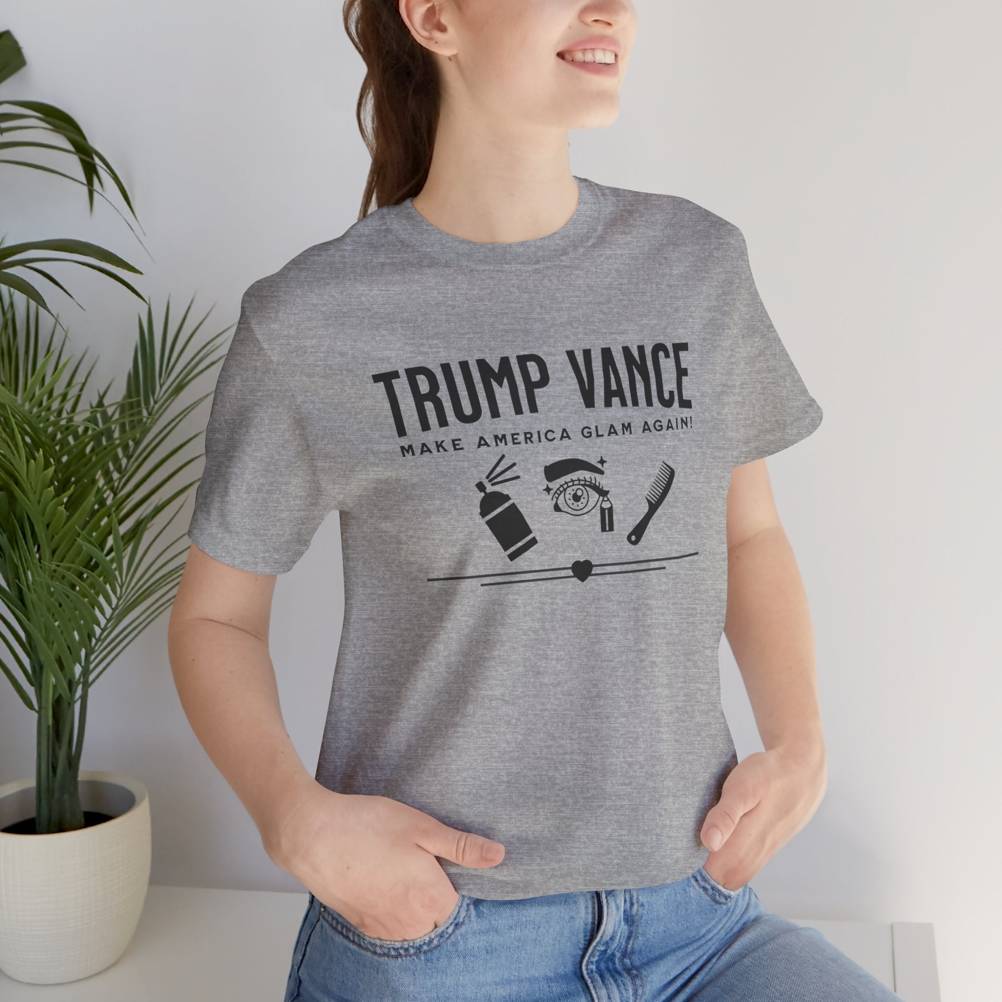 Trump Vance 2024 Glam Election T-Shirt