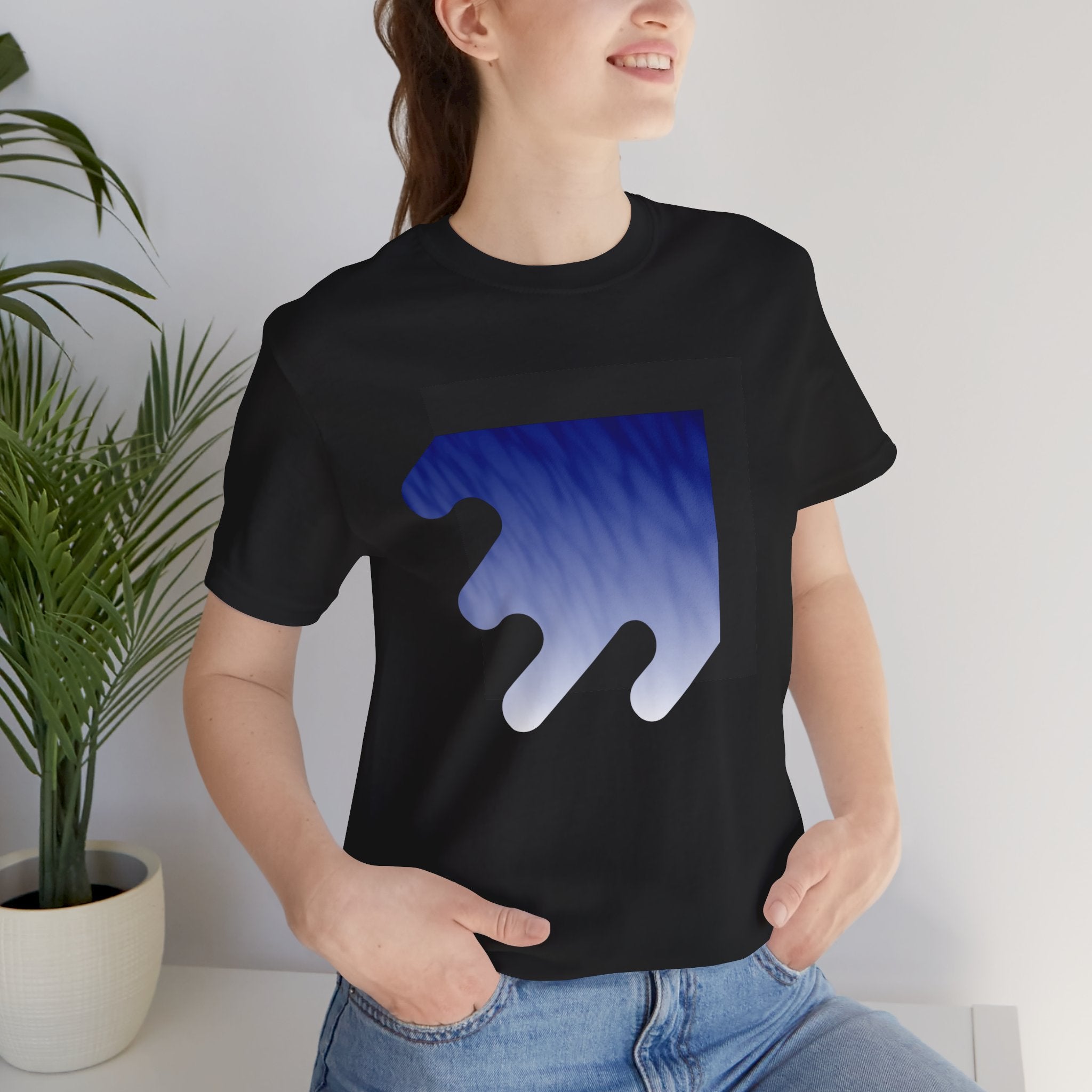 Waterfall Blue Waves Unisex T-Shirt